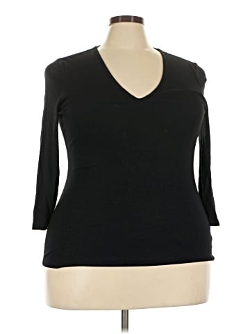 INC International Concepts 3/4 Sleeve T-Shirt (view 1)