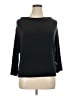 Ellen Tracy Black 3/4 Sleeve Top Size XL - photo 1