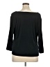Ellen Tracy Black 3/4 Sleeve Top Size XL - photo 2