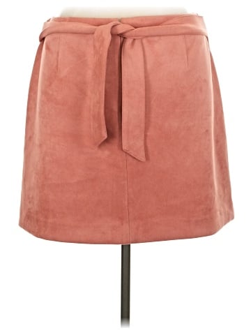 Ann Taylor LOFT Faux Leather Skirt (view 2)