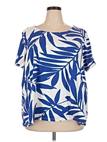 Jessica London Short Sleeve Blouse (view 1)
