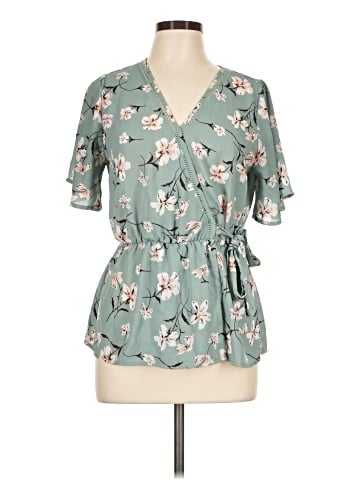Sienna Sky Short Sleeve Blouse (view 1)