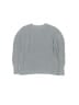 Zara 100% Cotton Solid Gray Blue Pullover Sweater Size 2 - 3 - photo 2
