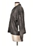 Tahari Metallic Gray Long Sleeve Blouse Size L - photo 5