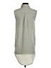 Express 100% Polyester Gray Sleeveless Blouse Size XXS - photo 2