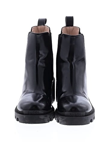 Gucci Patent Leather Ankle Boot (view 2)