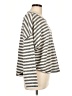 By Together Stripes Silver Pullover Sweater Size L - photo 4