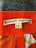 Nanette Lepore Orange Short Sleeve Blouse Size 0 - photo 7