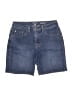 Riders by Lee Blue Denim Shorts Size 8 - photo 1