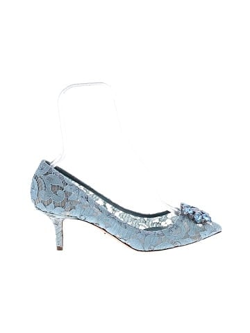 Dolce & Gabbana Lace Bellucci Pointed Toe Pumps (view 1)