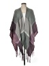 Woolrich Gray Poncho Size Fits all women(ONE SIZE) - photo 1