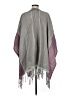 Woolrich Gray Poncho Size Fits all women(ONE SIZE) - photo 2