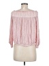 William Rast 100% Polyester Pink 3/4 Sleeve Blouse Size M - photo 2