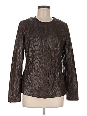 Dana Buchman Long Sleeve Blouse (view 1)