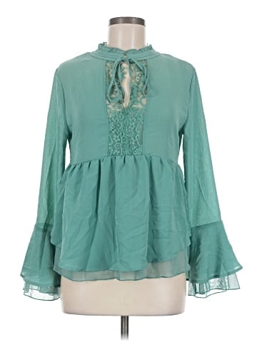 Arizona Jean Company Long Sleeve Blouse (view 1)