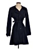 BCBGirls Blue Trenchcoat Size 2 - photo 1