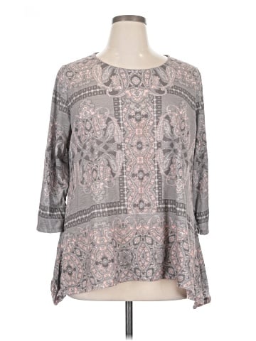 Ruby Rd. 3/4 Sleeve Blouse (view 1)