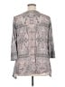 Ruby Rd. 100% Polyester Gray 3/4 Sleeve Blouse Size 1X - photo 2