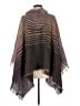 Coco + Carmen 100% Acrylic Brown Poncho One size - photo 2