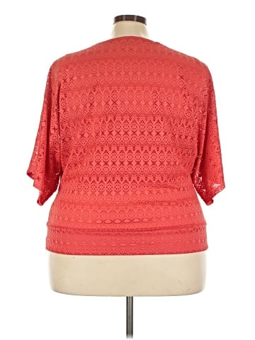 JM Collection 3/4 Sleeve Top (view 2)