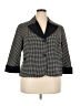Talbots Houndstooth Gray Blazer Size 18 Petite - photo 1