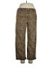 American Eagle Outfitters Animal Print Brown Jeans Size 14 - photo 1
