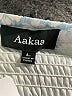 AaKaa 100% Polyester Blue Casual Dress Size L - photo 4