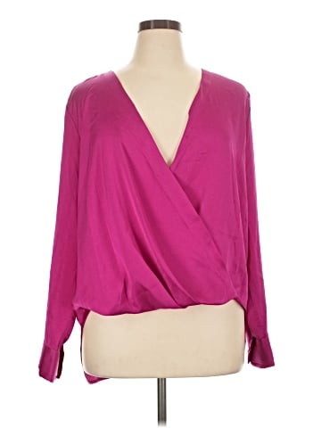 DKNY Long Sleeve Blouse (view 1)