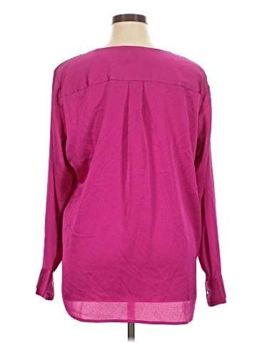 DKNY Long Sleeve Blouse (view 2)