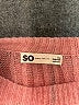 SO Pink Pullover Sweater Size XL - photo 7