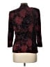 Alex Evenings Floral Burgundy Blazer Size L - photo 2