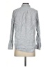 Quince 100% Linen Chevron-herringbone Gray Long Sleeve Button-Down Shirt Size XS - photo 2