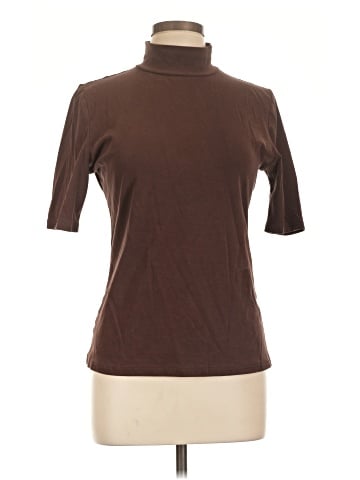April Short Sleeve Turtleneck (view 1)