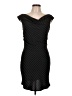 Only 100% Polyester Stripes Black Cocktail Dress Size L - photo 1