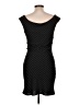 Only 100% Polyester Stripes Black Cocktail Dress Size L - photo 2