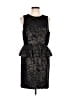 Tibi Black Cocktail Dress Size 12 - photo 1