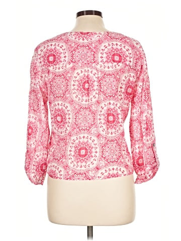 Hearts of Palm Woman 3/4 Sleeve Blouse (view 2)