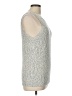 Gap 100% Cotton Silver Sweater Vest Size L (tall) - photo 4
