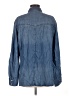 Ingrid + Isabel 100% Lyocell Blue Long Sleeve Button-Down Shirt Size Med Maternity (2) - photo 2