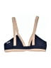 L Space Color Block Blue Swimsuit Top Size M - photo 2