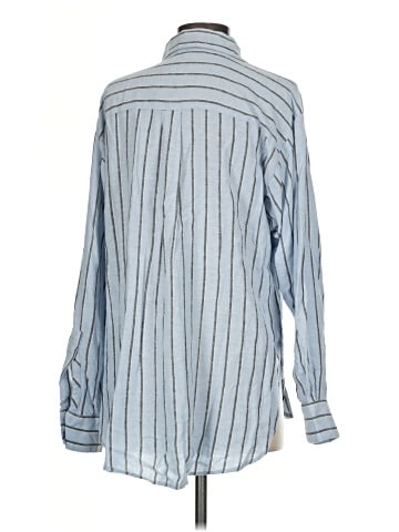 Ann Taylor LOFT Outlet Long Sleeve Button-Down Shirt (view 2)