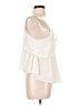 Aqua 100% Rayon Ivory Sleeveless Blouse Size L - photo 4