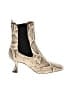 Sam Edelman Animal Print Ivory Ankle Boots Size 7 1/2 - photo 1