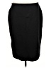 Express Solid Black Casual Skirt Size L - photo 1