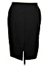 Express Solid Black Casual Skirt Size L - photo 2