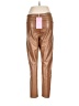 SPANX Color Block Solid Tan Brown Faux Leather Pants Size XXL - photo 2