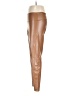 SPANX Color Block Solid Tan Brown Faux Leather Pants Size XXL - photo 5