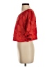 Wilfred Red Short Sleeve Blouse Size XS - photo 5