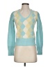 Tommy Hilfiger Argyle Teal Pullover Sweater Size S - photo 1