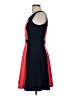 En Focus Studio Color Block Red Cocktail Dress Size 6 - photo 5